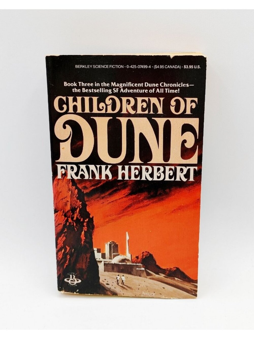 Children of Dune Frank Herbert 1984 Berkley Science Fiction Paperback Book 3